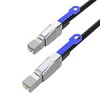 Mini SAS HD SFF-8644转SFF-8644 效劳器外置硬盘连接线