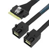 Slim SAS SFF-8654 74P转36P HD Mini SAS 2SFF-8643 效劳器阵列卡连接线